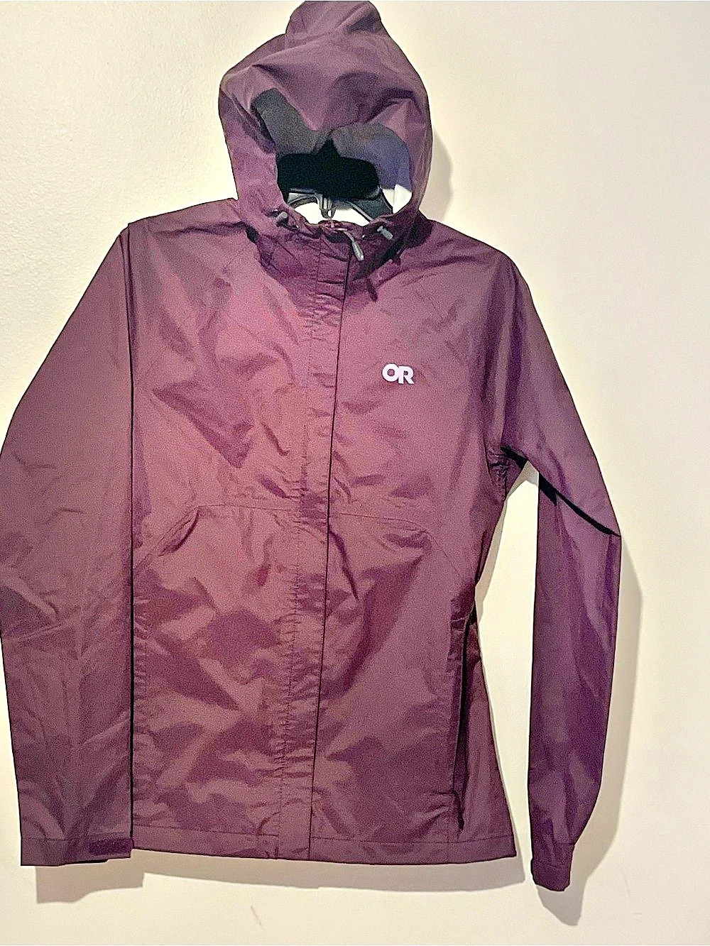 Outdoor Research Helium Rain Jacket Purple Size Small